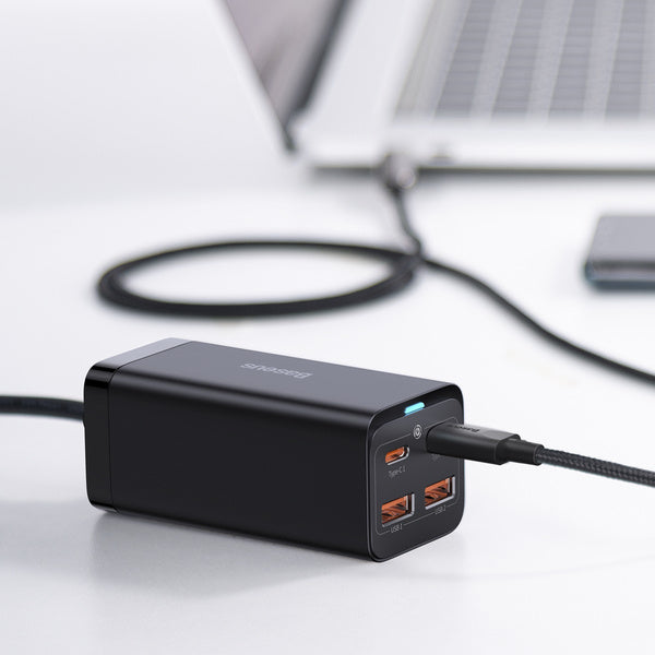 Baseus GAN3 Pro | Vegglader med 4x USB-A USB-C PD QC4.0 100W