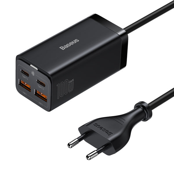 Baseus GAN3 Pro | Vegglader med 4x USB-A USB-C PD QC4.0 100W