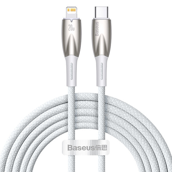 Baseus Glimmer Series | USB-C - Lightning-kabel for iPhone Power Delivery 20W 2m