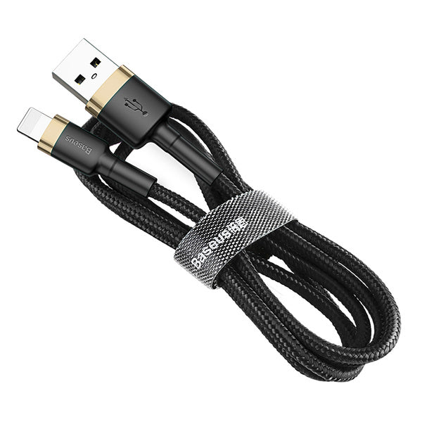 Baseus Cafule Cable | Solid USB - Lightning-kabel til iPhone 6 7 8 X 2.4A 1m