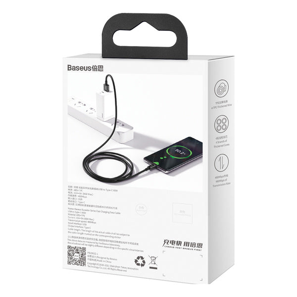 Baseus Superior Series | USB - Typ-C-kabel for Huawei Honor 66W 6A 1m