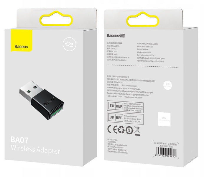 Baseus BA07 | Bluetooth 5.3 USB-adapter