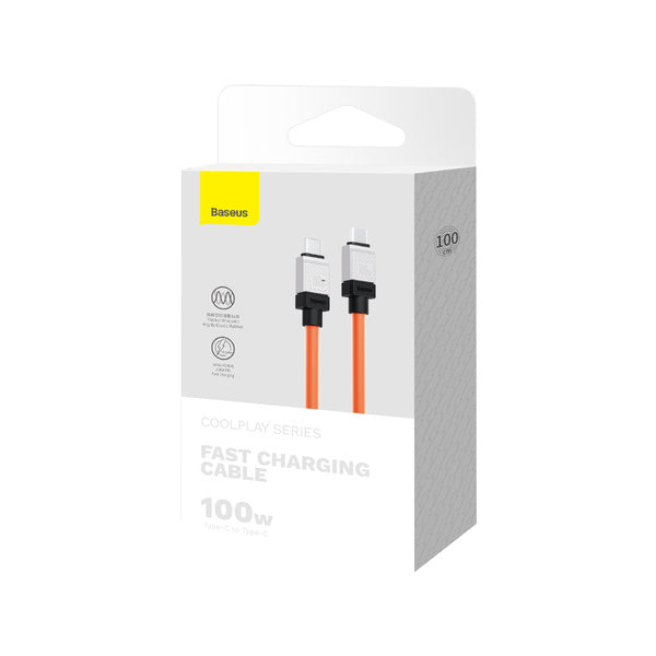 Baseus CoolPlay-serien | USB-C Type-C Power Delivery 100W-kabel 1m