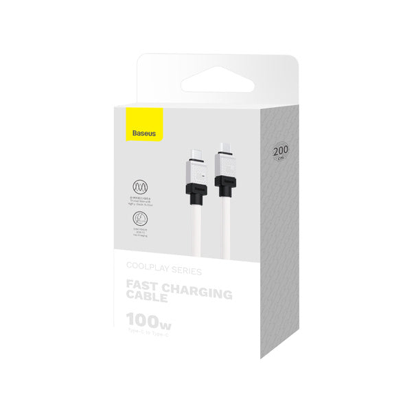 Baseus CoolPlay-serien | USB-C Type-C Power Delivery 100W-kabel 2m