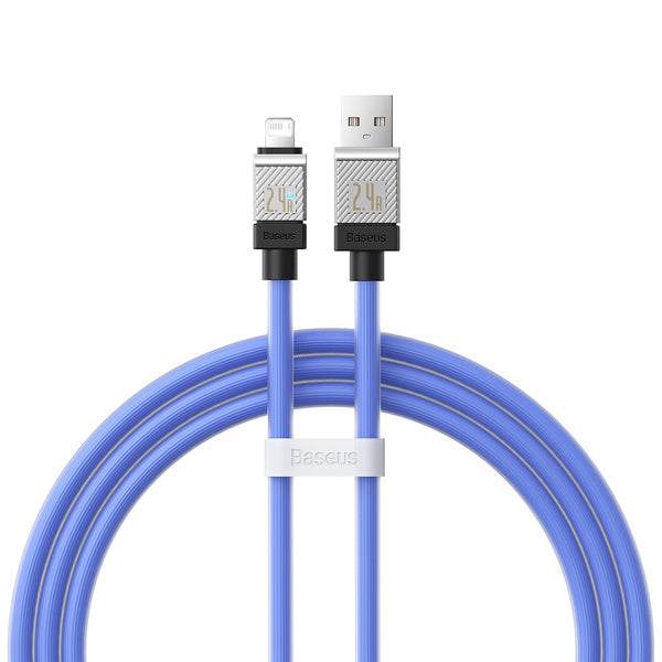 Baseus CoolPlay-serien | USB-Lightning-kabel til Apple iPhone iPad AirPods 1m 2.4A