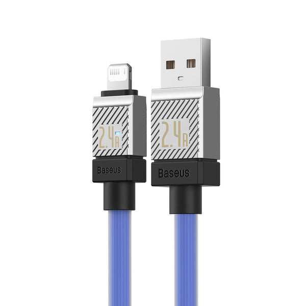 Baseus CoolPlay-serien | USB-Lightning-kabel til Apple iPhone iPad AirPods 2m 2.4A