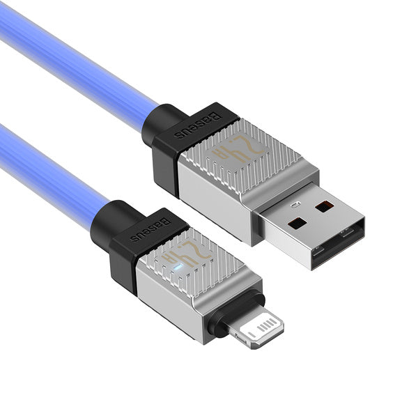 Baseus CoolPlay-serien | USB-Lightning-kabel til Apple iPhone iPad AirPods 2m 2.4A