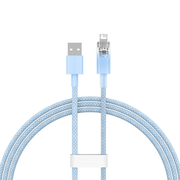 Baseus Explorer-serien | USB-Lightning-kabel til iPhone iPad 2.4A 1m