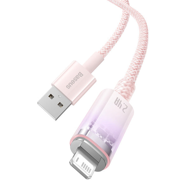 Baseus Explorer-serien | USB-Lightning-kabel til iPhone iPad 2.4A 2m