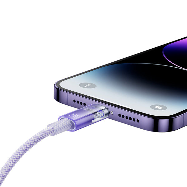 Baseus Explorer-serien | USB-Lightning-kabel til iPhone iPad 2.4A 2m