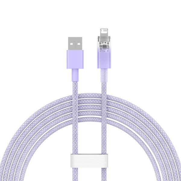 Baseus Explorer-serien | USB-Lightning-kabel til iPhone iPad 2.4A 2m