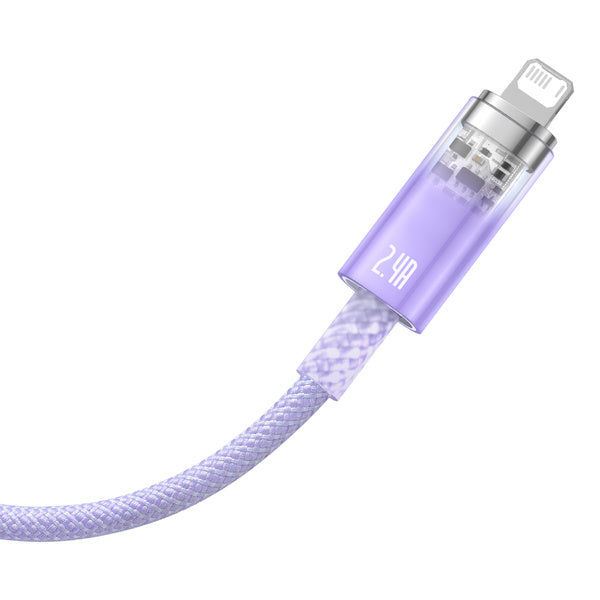 Baseus Explorer-serien | USB-Lightning-kabel til iPhone iPad 2.4A 2m