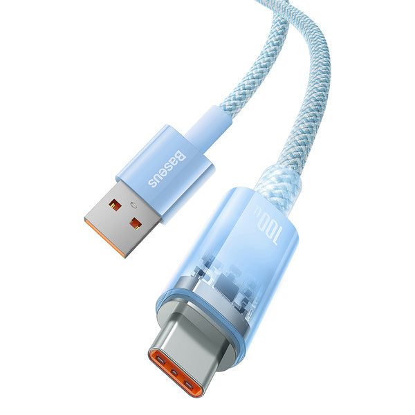 Baseus Explorer Series | USB til USB-C-kabel for Huawei Honor, 100W 6A, 1m