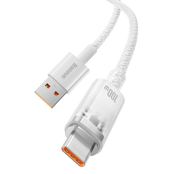 Baseus Explorer Series | USB til USB-C-kabel for Huawei Honor, 100W 6A, 2m