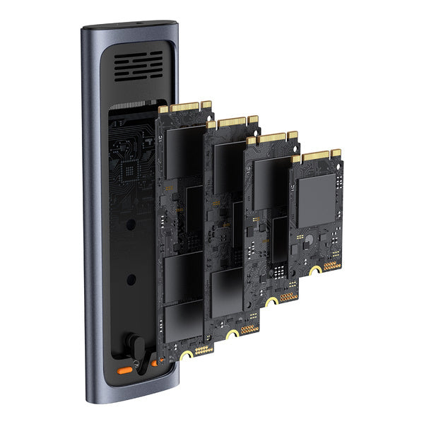 Baseus FlyJoy Series | M.2 NVMe SATA SSD-kabinettkappe med USB-C Type-C (Gen2) + kabel