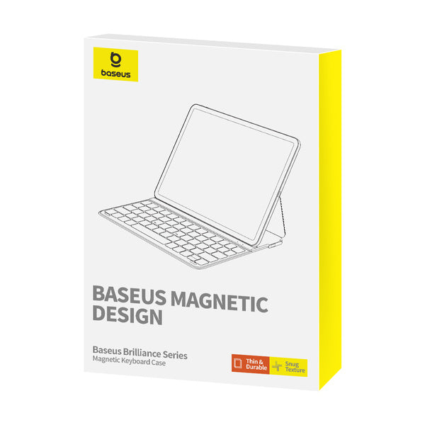 Baseus Brilliance | Etui med tastatur til Apple iPad 10.2" 2019 / 2020 / 2021