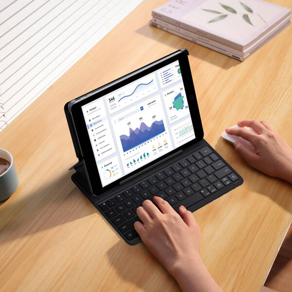 Baseus Brilliance | Etui med tastatur til Apple iPad 10.2" 2019 / 2020 / 2021