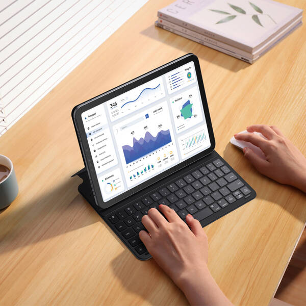 Baseus Brilliance | Magnetisk etui med tastatur til Apple iPad Pro 12.9" 2018 / 2020 / 2021 / 2022