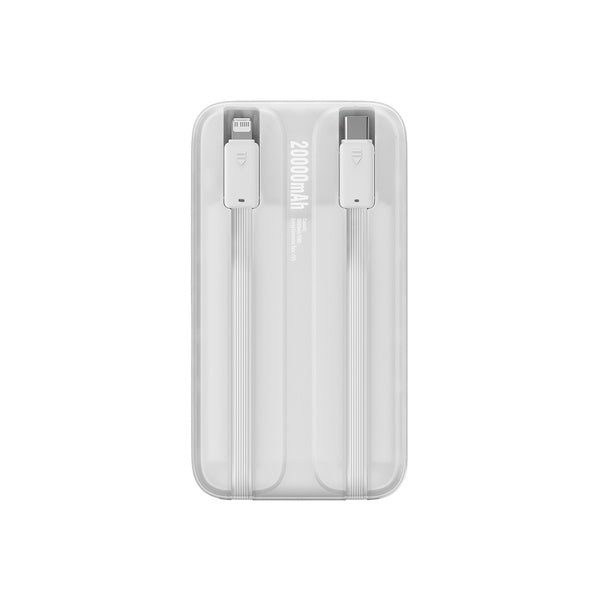 Baseus Comet | Powerbank 20000mAh med USB-C og Lightning-kabel, 22.5W PD QC3.0 AFC SCP FCP