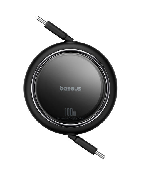 Baseus Free2Draw Mini | Kabel med justerbar lengde USB-C Type-C Power Delivery 100W, 1m