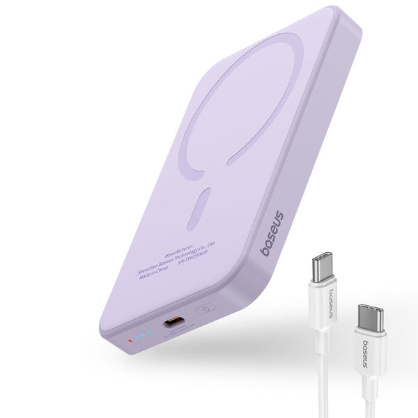 Baseus Magnetic Mini | Power Bank 5000mAh 20W med trådløs lading MagSafe