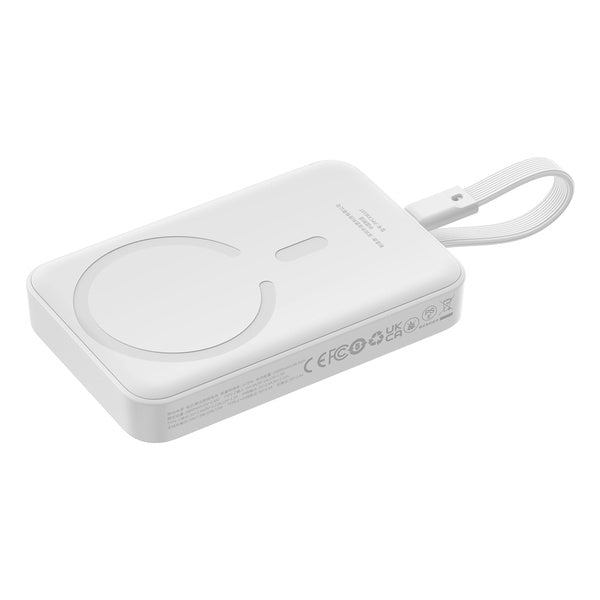 Baseus Magnetic Mini | Power Bank 10000mAh 30W USB-C med trådløs lading MagSafe med Type-C-kabel