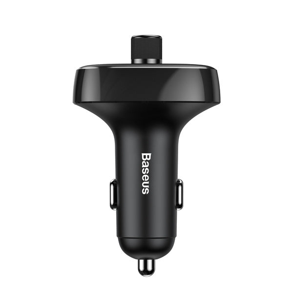 Baseus T type | FM-sender Bluetooth 4.2 MP3 + billader 2x USB 3.4A