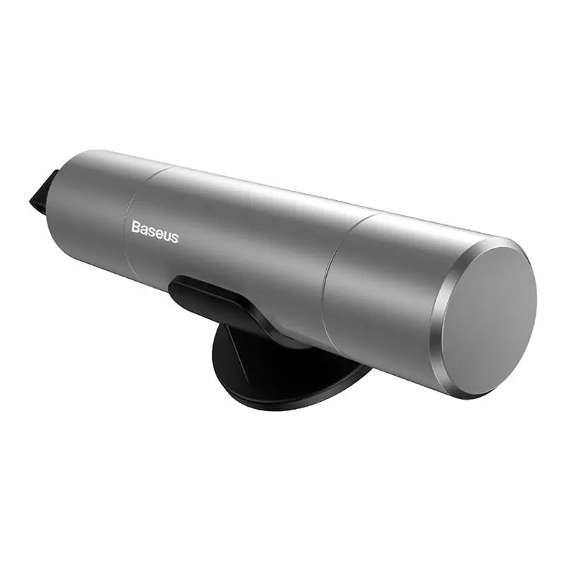 Baseus Sharp Tool Silver | Sikkerhetshammer og livskniv for bilruter og sikkerhetsbelter - Sølv