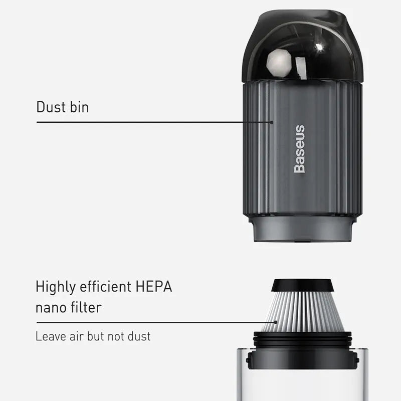 Filter til bilstøvsuger Baseus A3 │ HEPA Nano Filter - sett 2 stk.