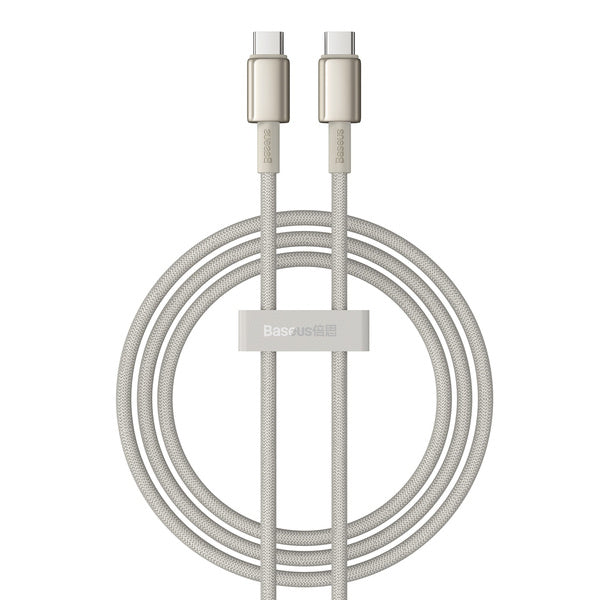 Baseus Tungsten Gold | Kabel Type-C USB-C 100W 5A Power Delivery 2m