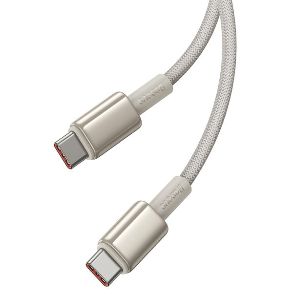 Baseus Tungsten Gold | Kabel Type-C USB-C 100W 5A Power Delivery 2m