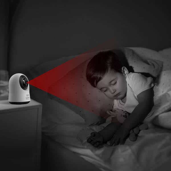 Baseus Security P1 Pro – Innendørs IP WiFi-kamera 3K med app og mikrofon