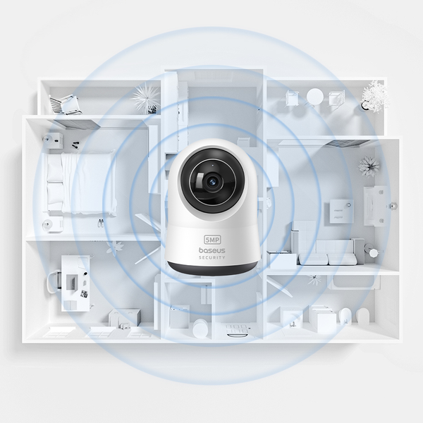 Baseus Security P1 Pro – Innendørs IP WiFi-kamera 3K med app og mikrofon