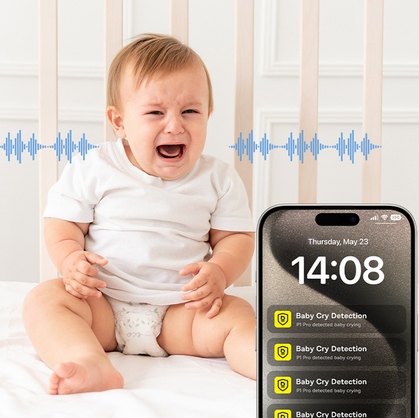 Baseus Security P1 Pro – Innendørs IP WiFi-kamera 3K med app og mikrofon